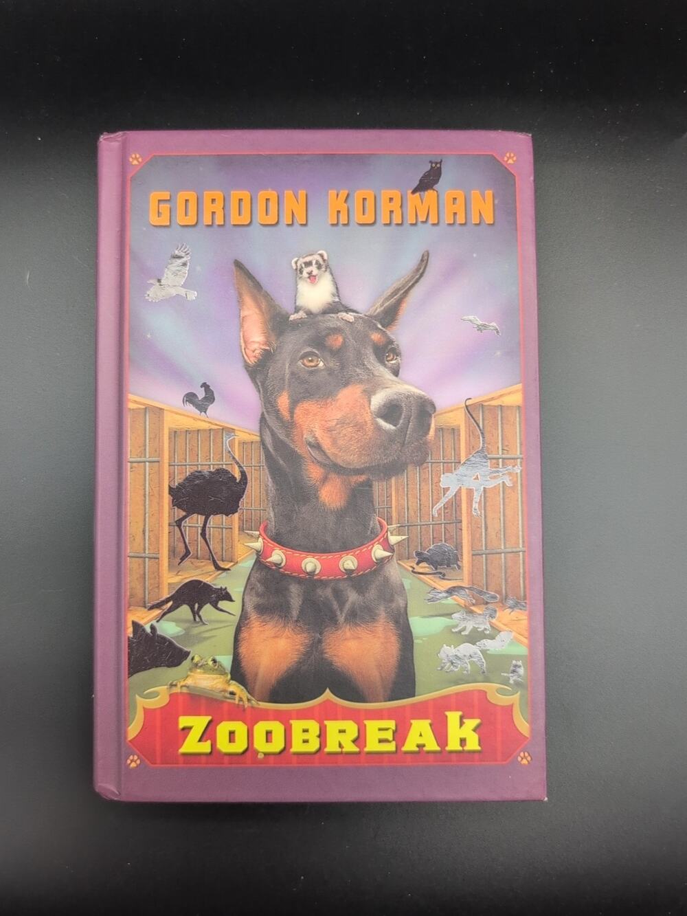 Zoobreak book by Gordon Korman (Hardcover)
